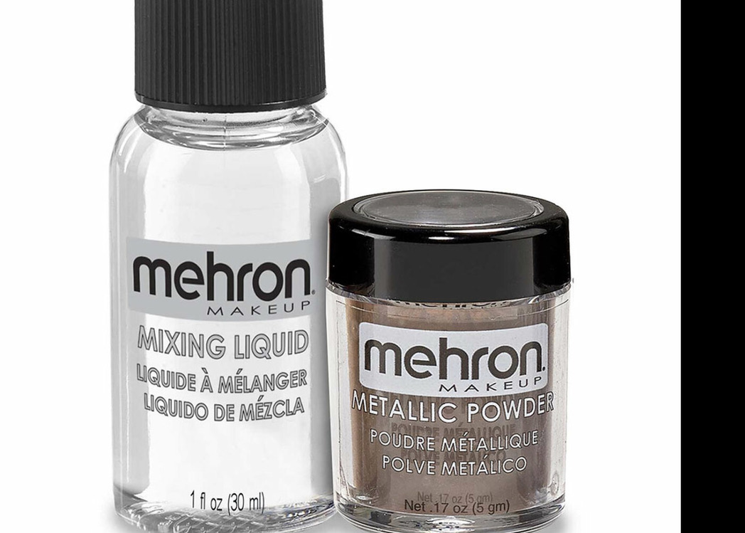 Mehron Metallic Powder BRONZE with Mixing Liquid