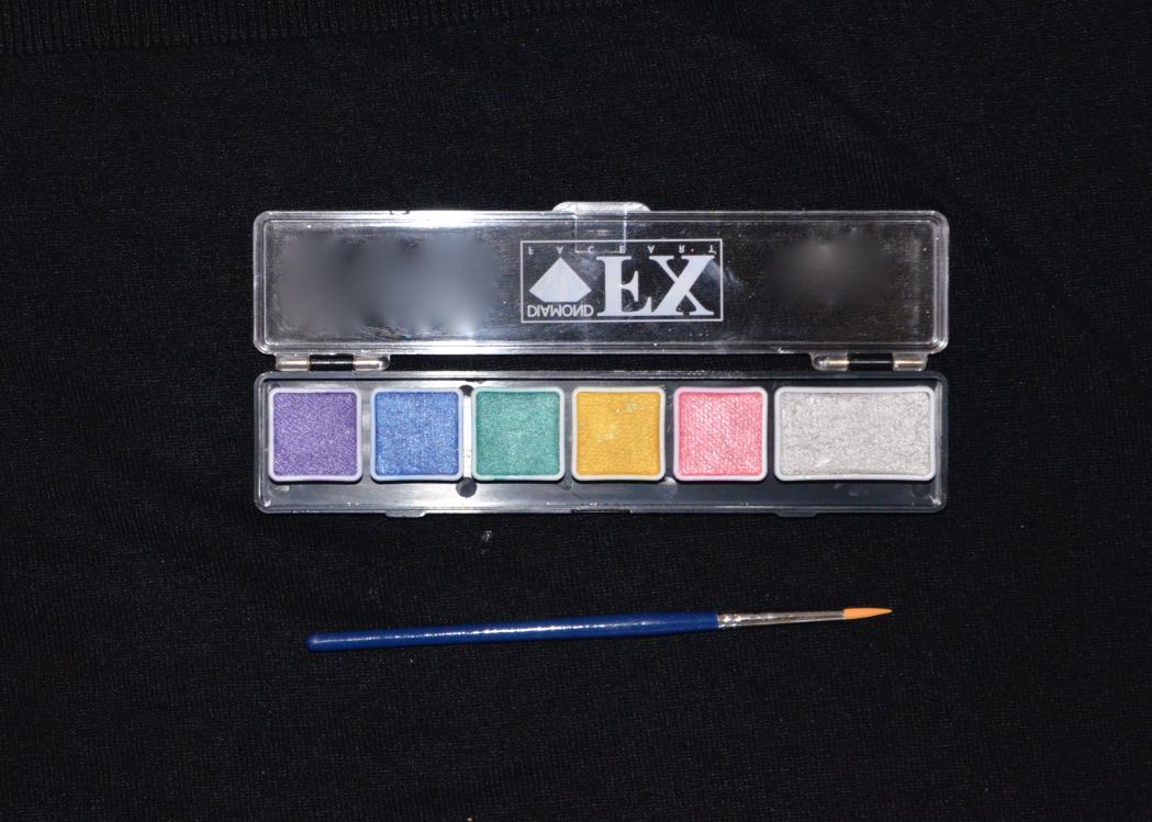 Mini Palette - 6 Colours -Metallic Colours