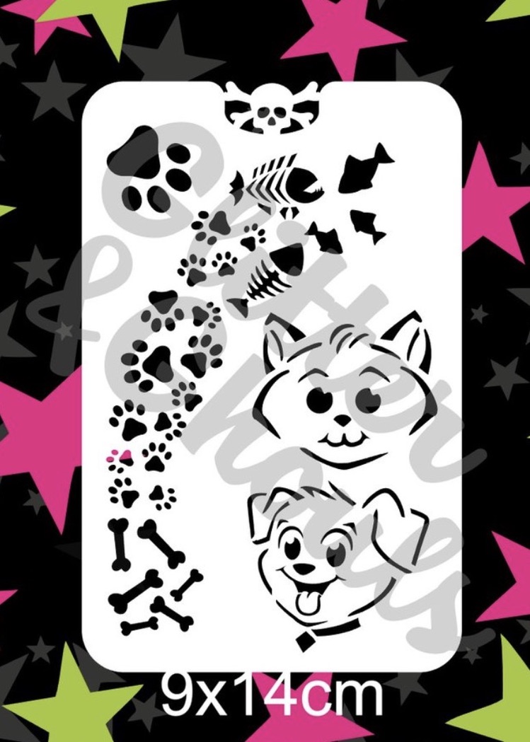 Glitter & Ghouls - Paws Prints