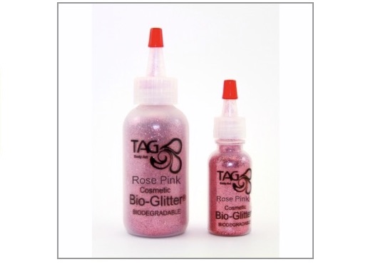 Tag Bio Cosmetic Glitter - Rose Pink