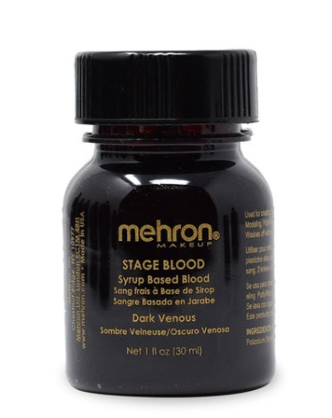 Mehron Stage Blood 30mls - Dark Venous