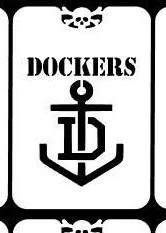 Dockers Football Stencil