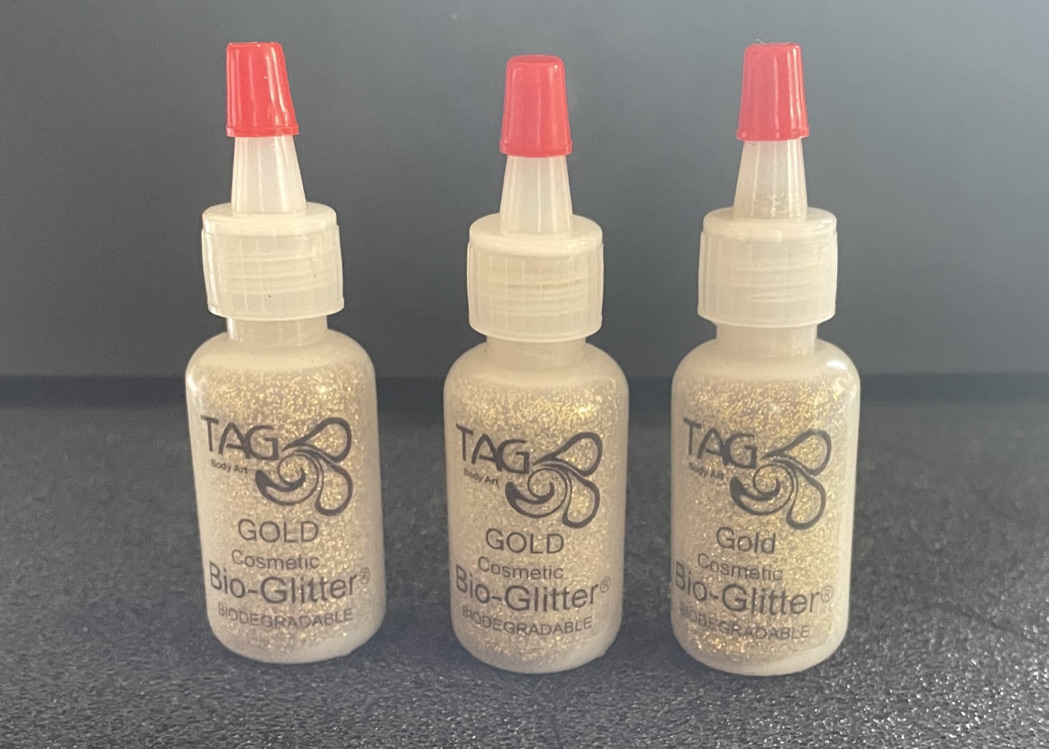 TAG Biodegrable Cosmetic Glitter - Gold 15ml