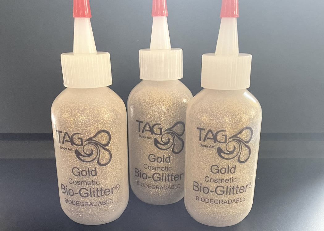 TAG Biodegrable Cosmetic Glitter - Gold 60ml